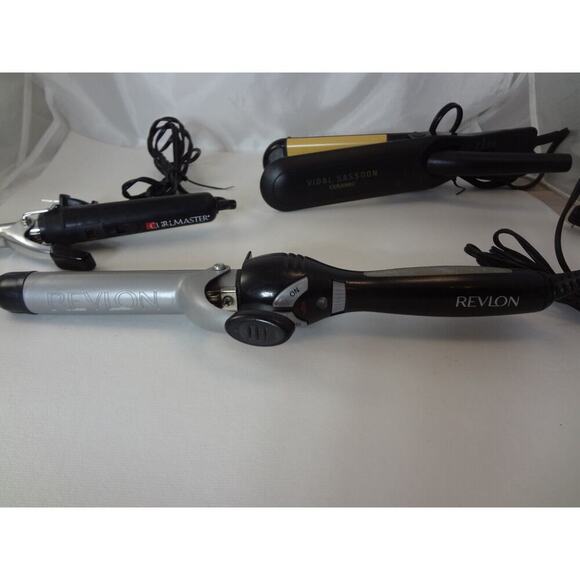 Revlon - 1 inch Curling Iron & Vidal Sassoon VS195 2" Ceramic Hair Straightener - Picture 4 of 4